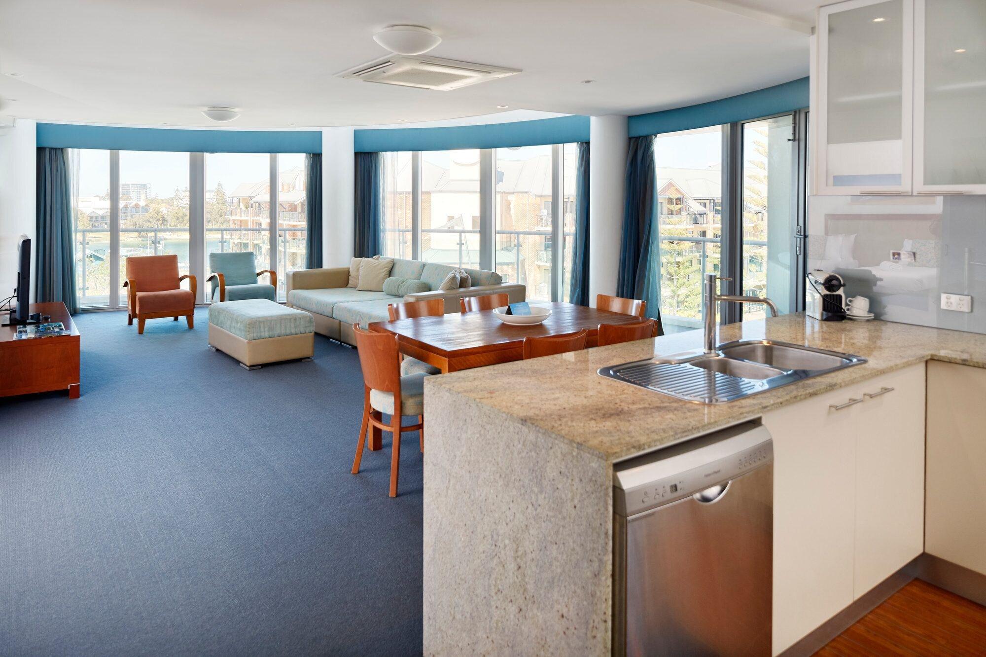 Hotel Seashells Mandurah Esterno foto